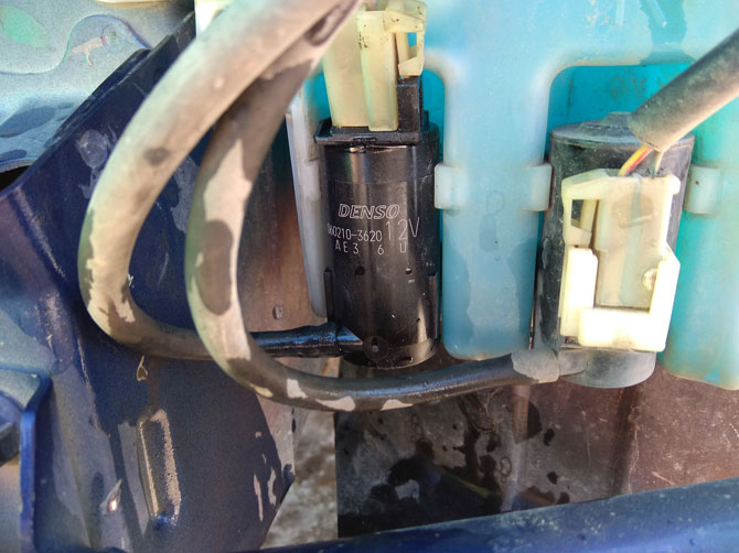 ремонт и замена моторчика омывателя авто в минске